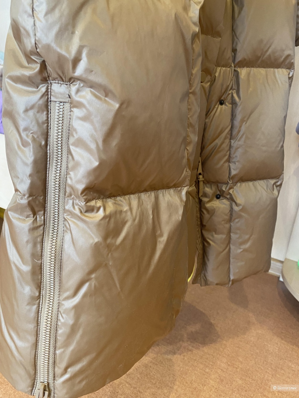 Пуховое пальто Massimo Dutti М (44-46) размера