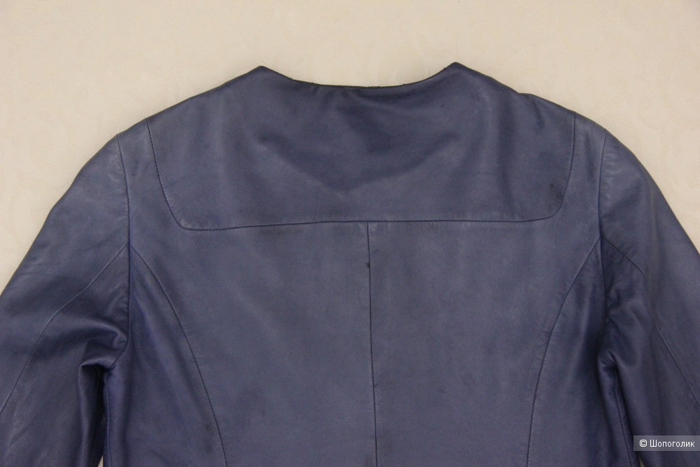 Кожаная куртка/пиджак Massimo Dutti 46-48(L)