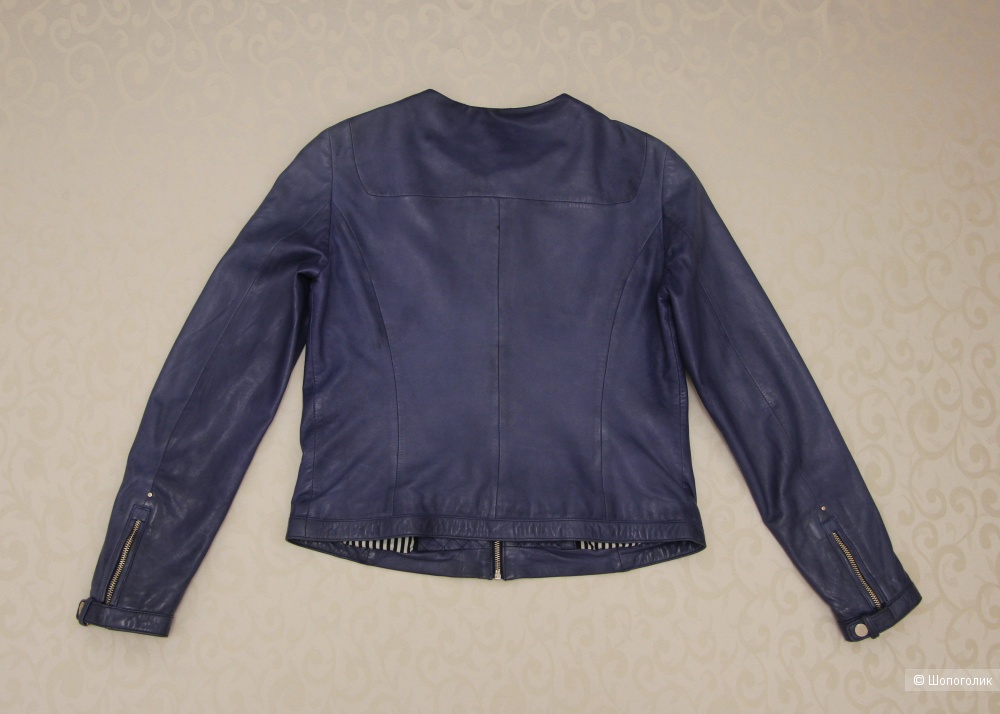 Кожаная куртка/пиджак Massimo Dutti 46-48(L)