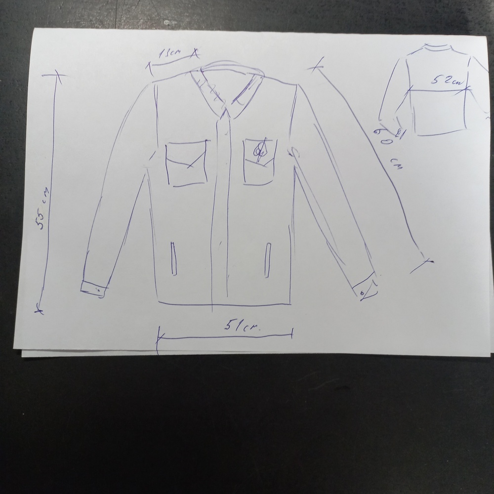 Рубашка-куртка GIGUE, разм. 46-48