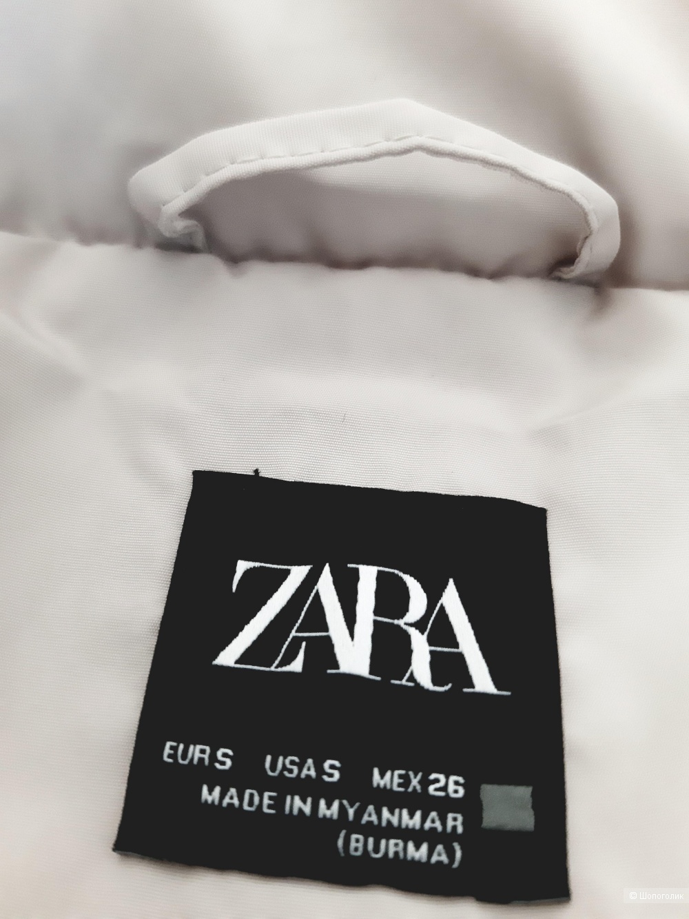 Пуховик ZARA, размер S