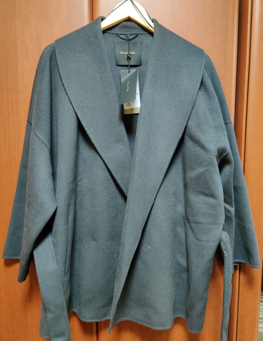 Пальто шерстяное  Massimo dutti, размер L