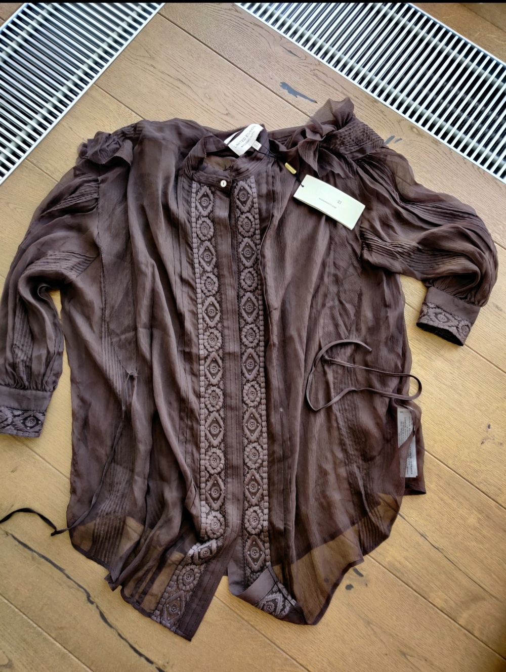 Блуза шелковая Massimo Dutti limited edition, размер S