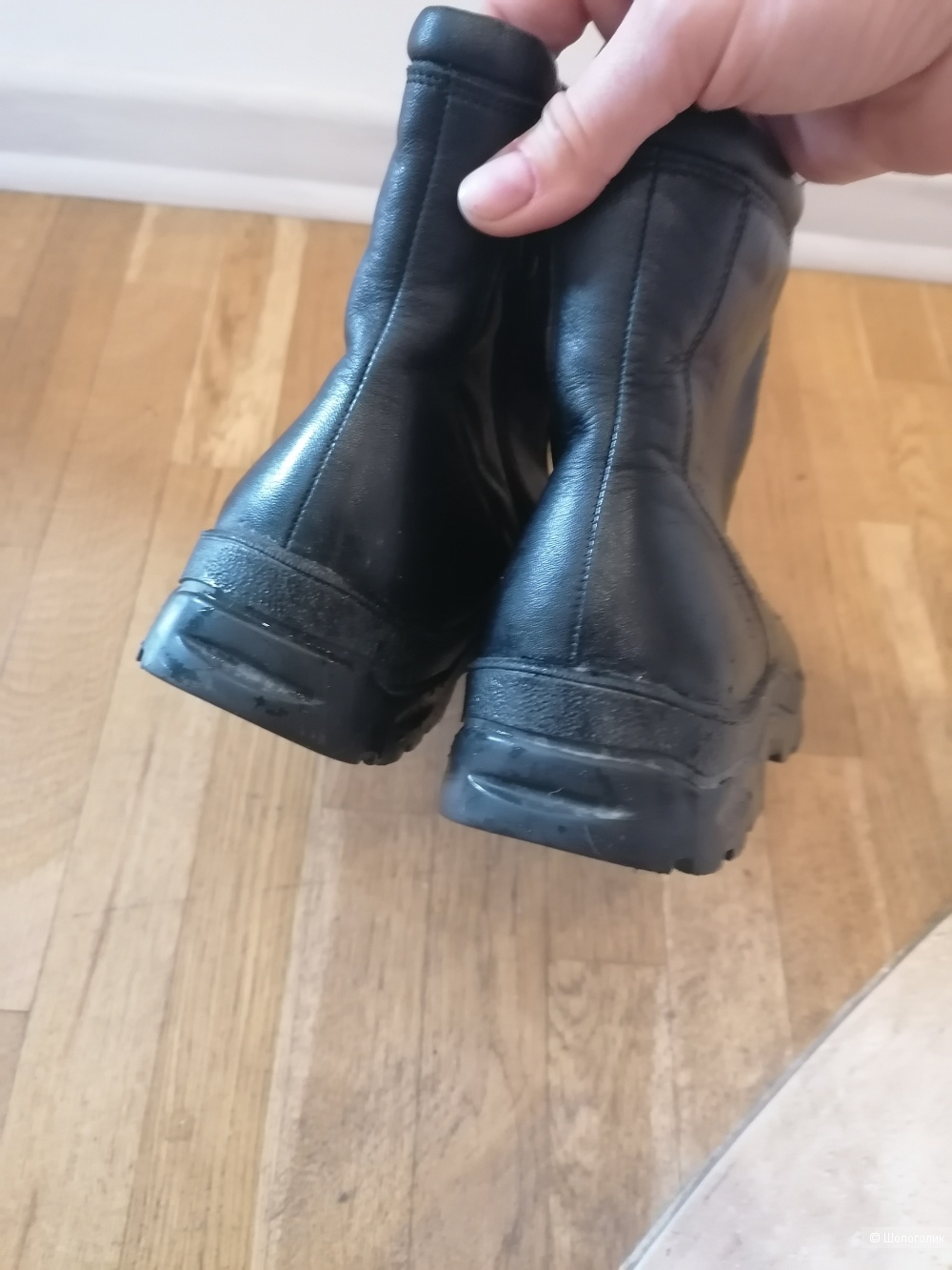 Зимние кожаные ботинки Спартак размер 39