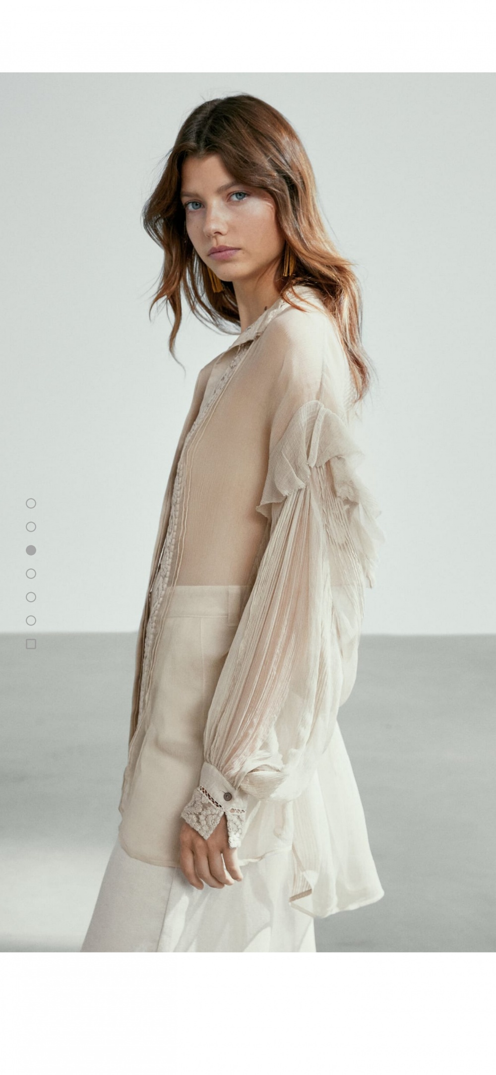Блуза шелковая Massimo Dutti limited edition, размер М