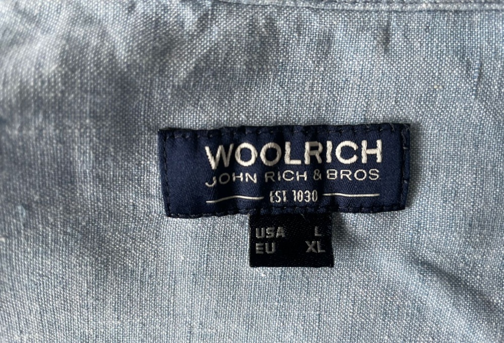 Рубашка мужская льняная Woolrich L