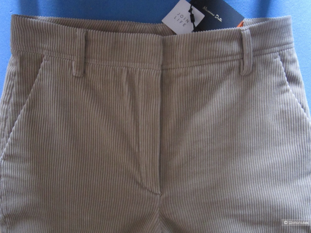 Вельветовые брюки - чинос Massimo Dutti 38 eur.