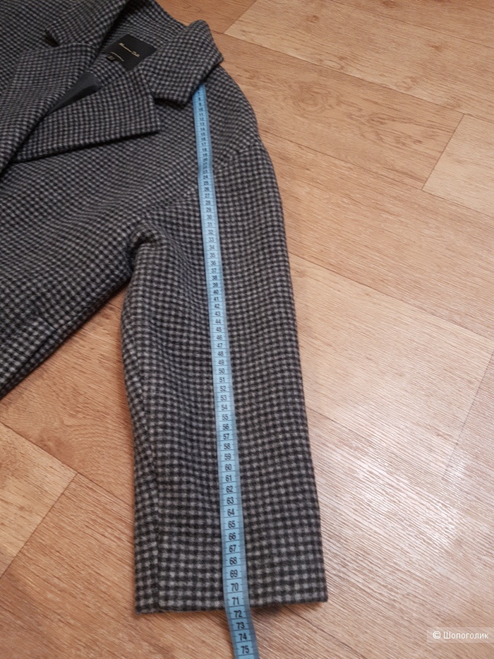 Пальто в клетку Massimo Dutti M