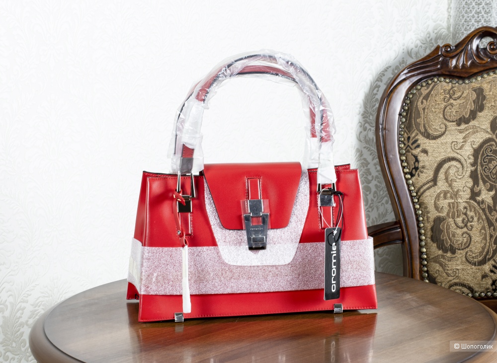 Сумка-тоут женская - Cromia (ladies bag) "Judy" (Rosso), medium.