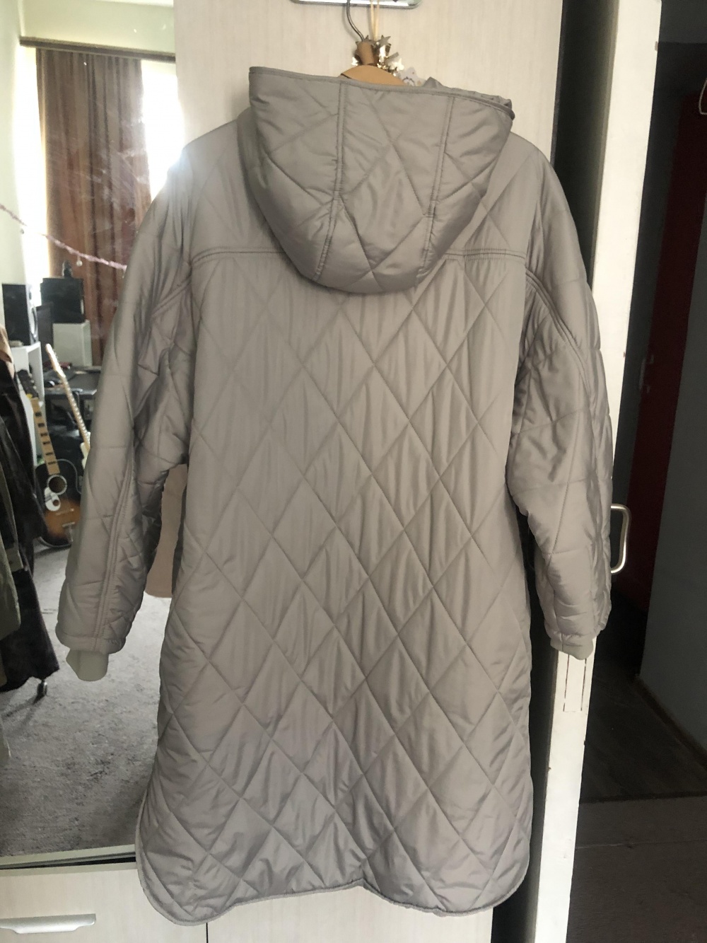 Стеганное пальто Zara, размер M