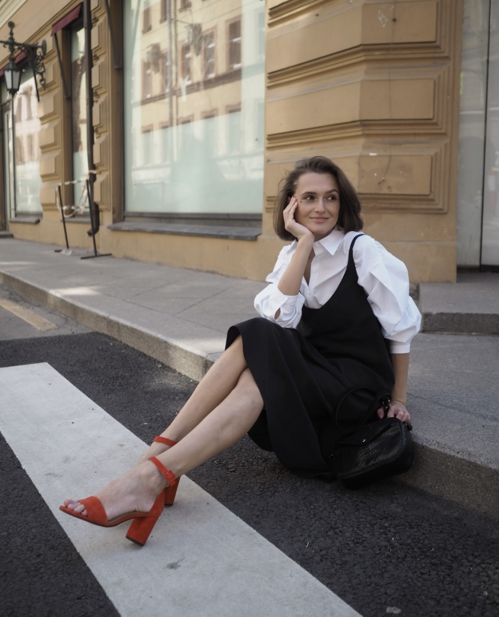 Платье Unique fabric (Черешня), one size