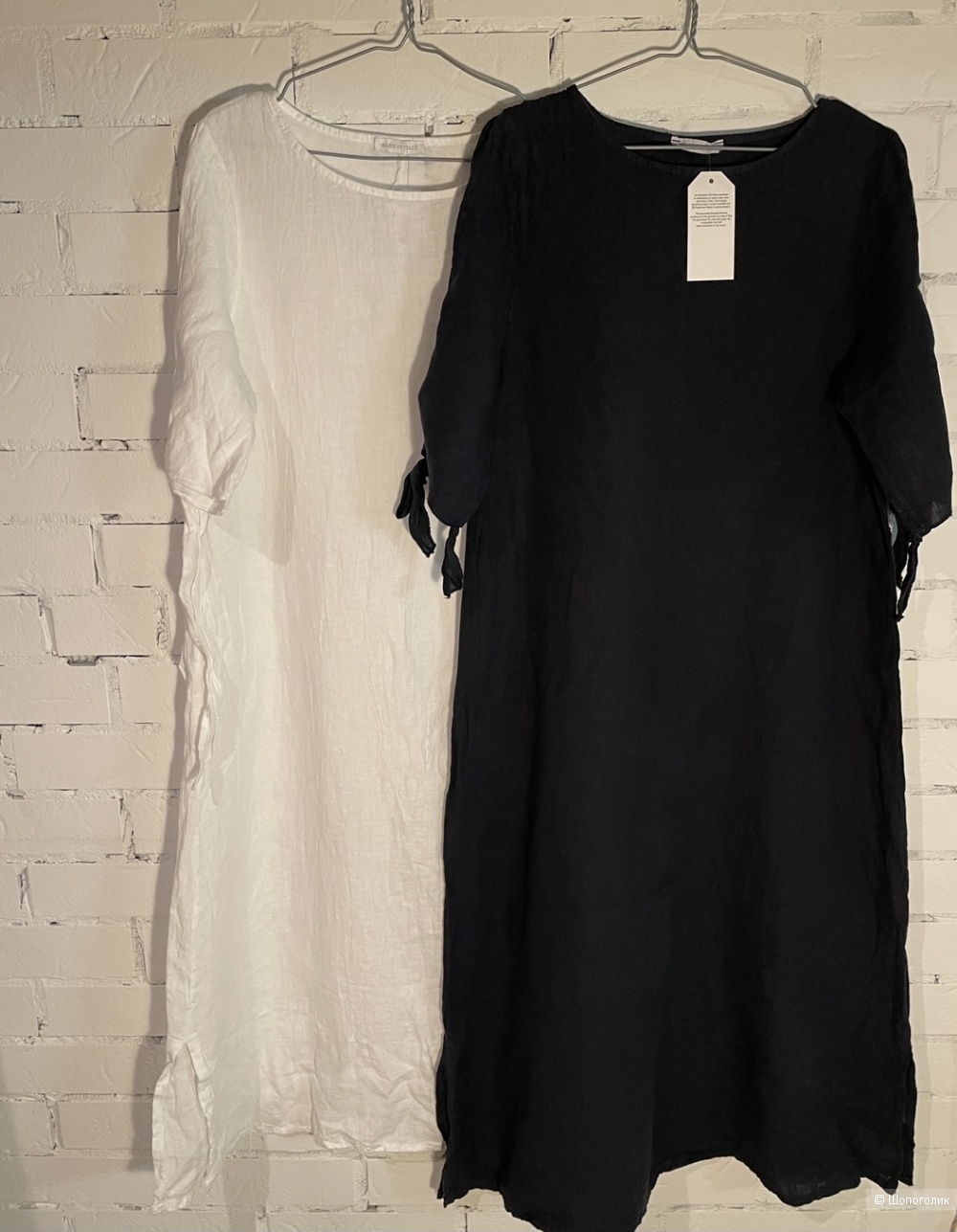 Платье с бантами Puro lino, one size