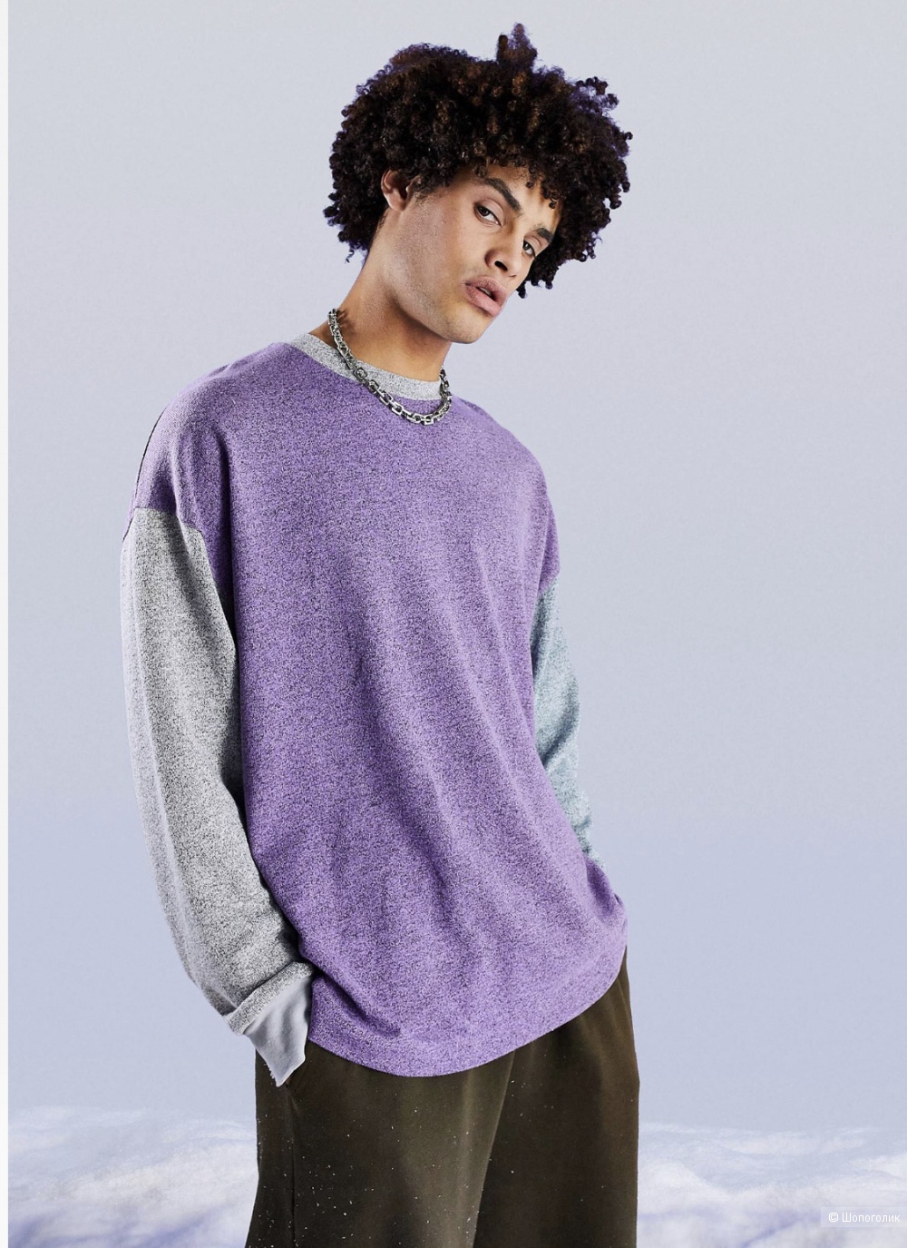 Лонглив ASOS DESIGN (L, oversized)