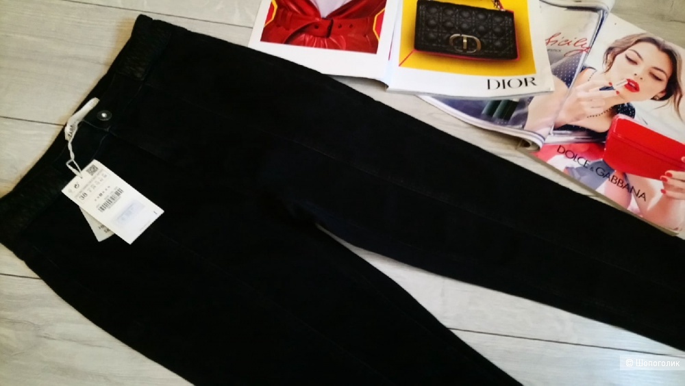 Джинсы Zara Z1975 Black High RIse Skinny , размер EU 36/38