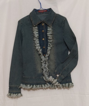Джинсовая куртка- рубашка F.D.E. jeans, L, M