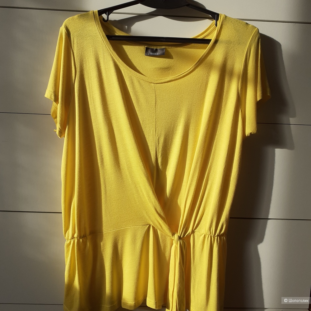 Блузка-туника-футболка Yessica (С-@-А), размер 46- 48-50