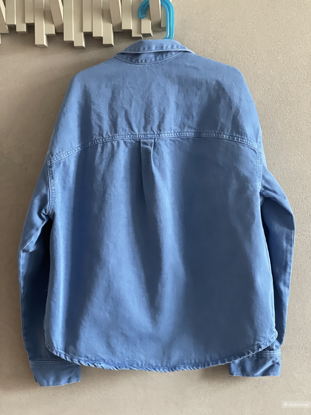 Джинсовая куртка-рубашка Zara, р-р 164