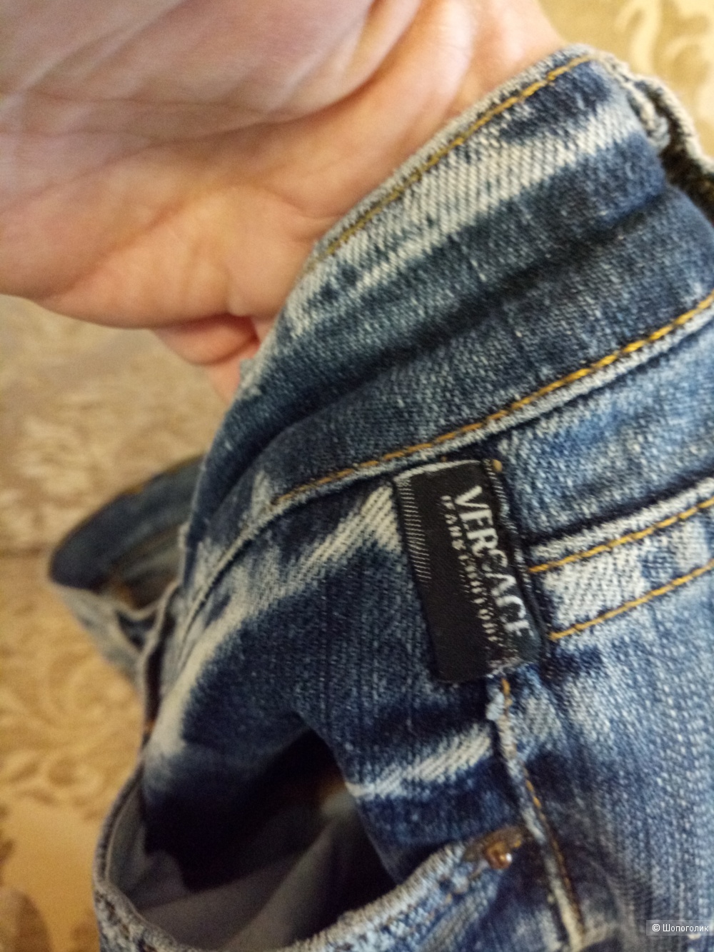 Джинсы VERSACE, размер 46 рос.