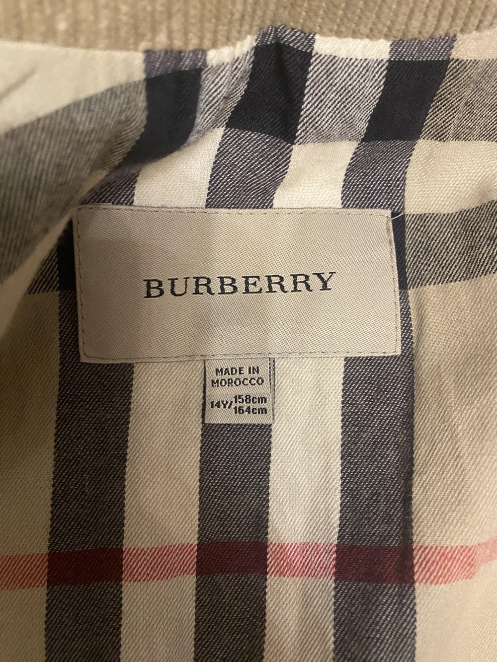Куртка стеганая Burberry, р. 158-164