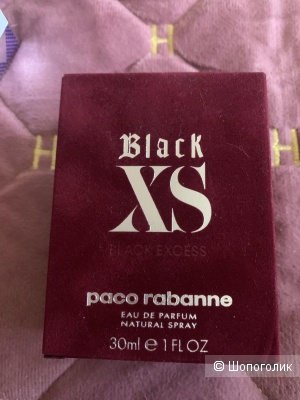 Парфюм Black XS for Her Eau de Parfum Paco Rabanne 30 мл