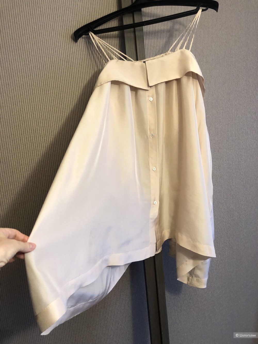 Шелковая блузка Erika Cavallini, 48-52 размер