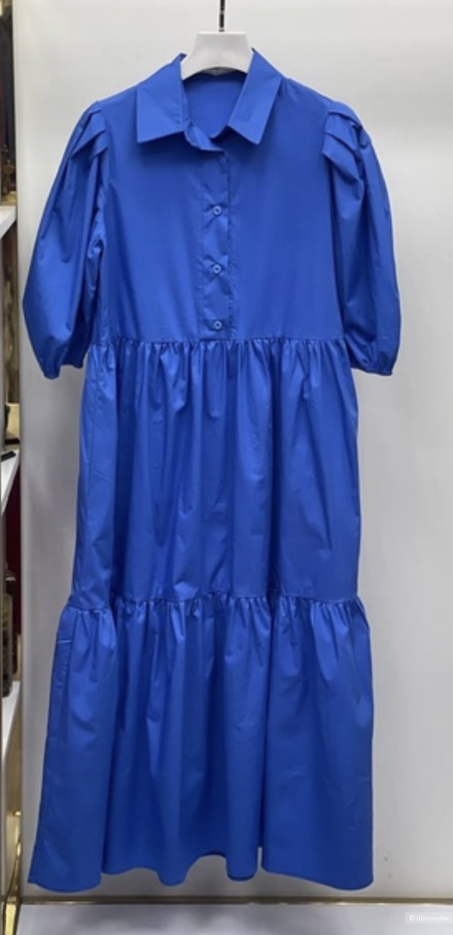 Платье ярусы COTTON LAMP,42-46