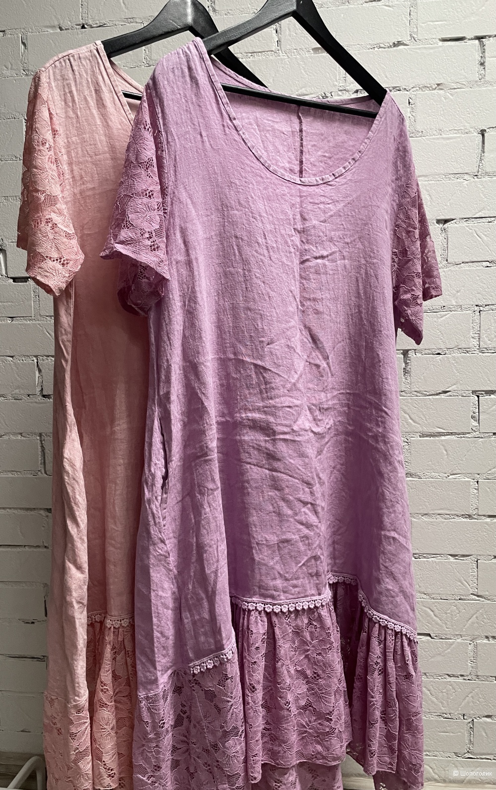 Платье бохо лен lavender lino italy,46-54