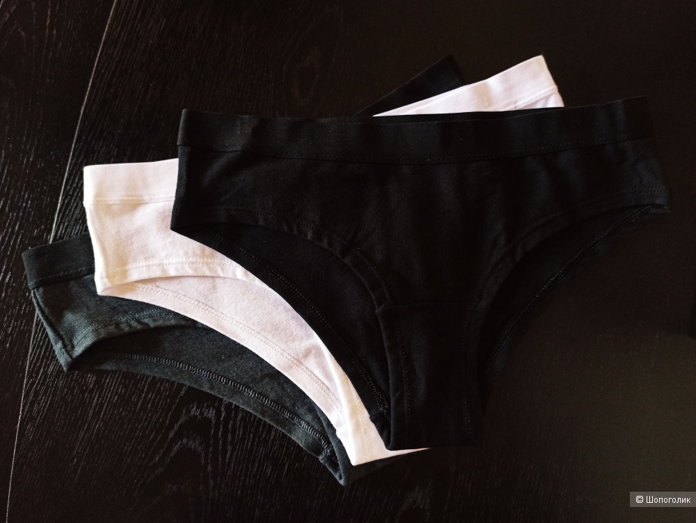 Комплект трусиков 3 шт H&M хлопок XS