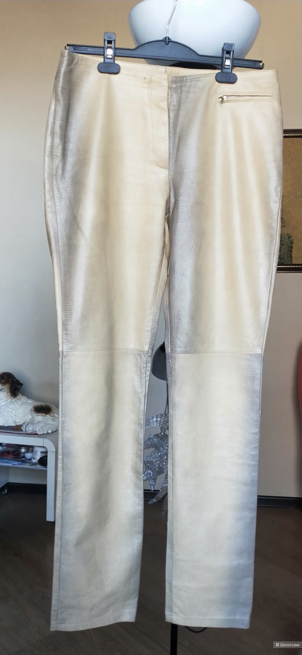 Кожаные брюки MARC CAIN р.48-50