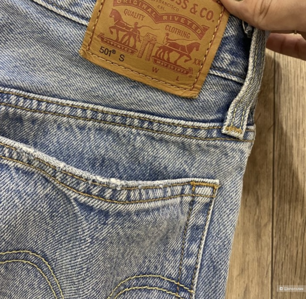 Джинсы Levi’s 501, р-р 24 (xs-s)