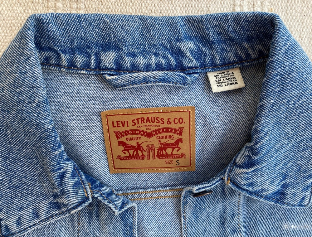 Джинсовая куртка Levi's, размер S-M