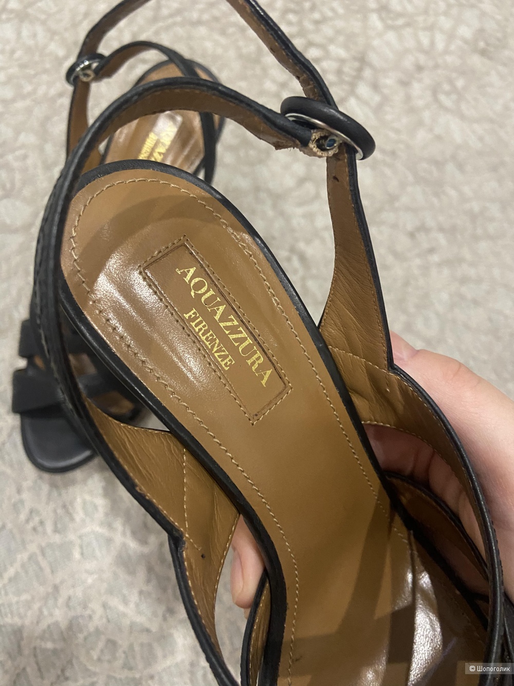 Aquazzura Босоножки размер 38,5 (маломерки на 38)