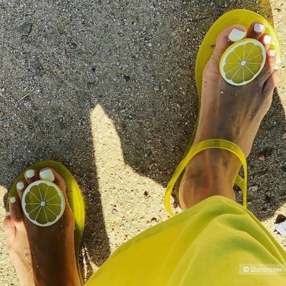 Katy perry lemon online jelly sandals