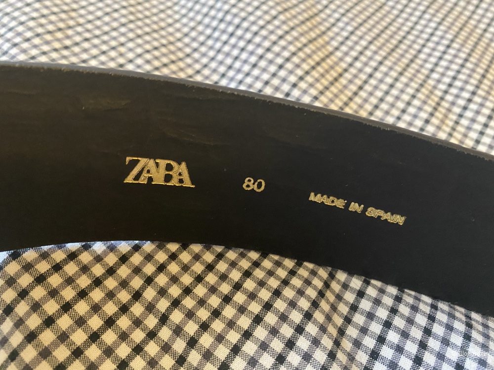 Кожаный ремень Zara размер 80