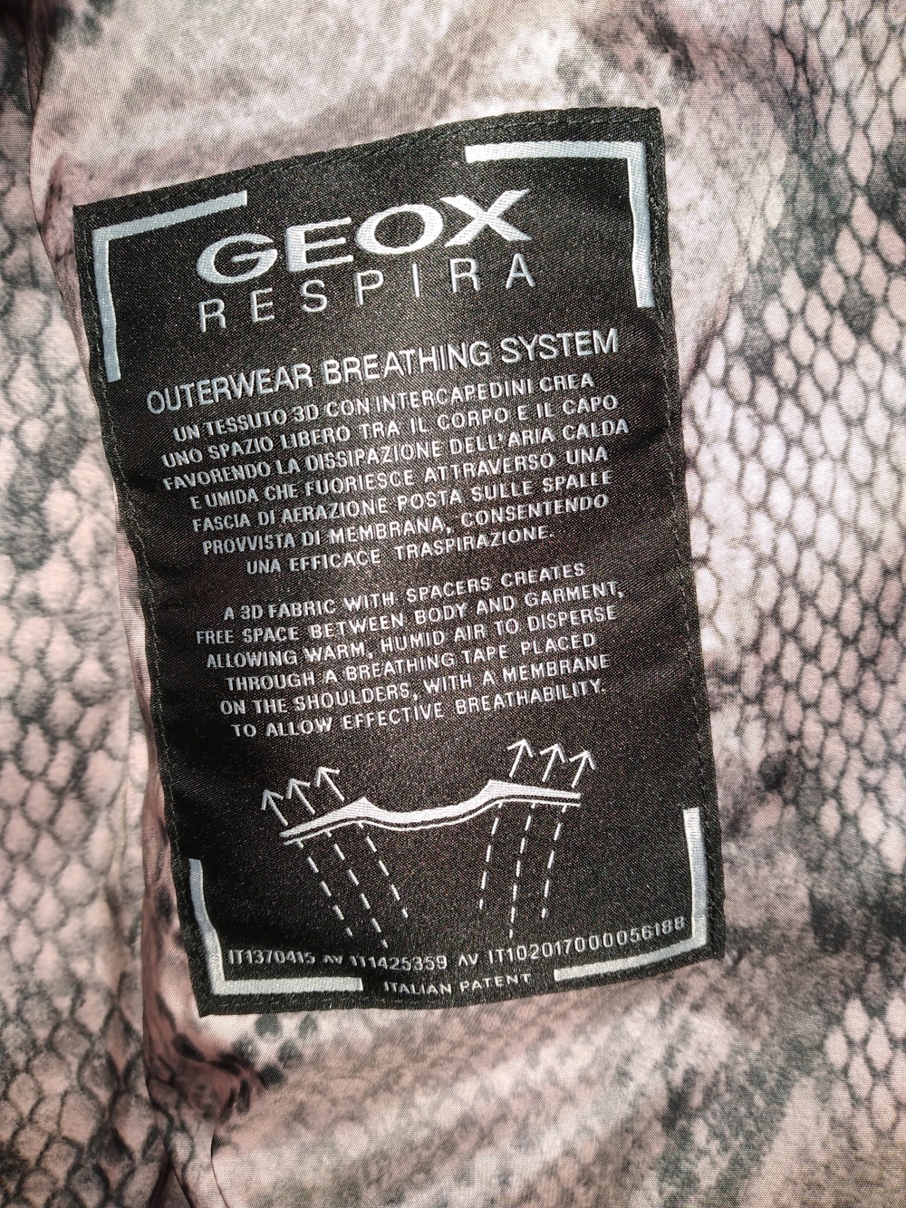 Пуховик Geox размер 40it - S