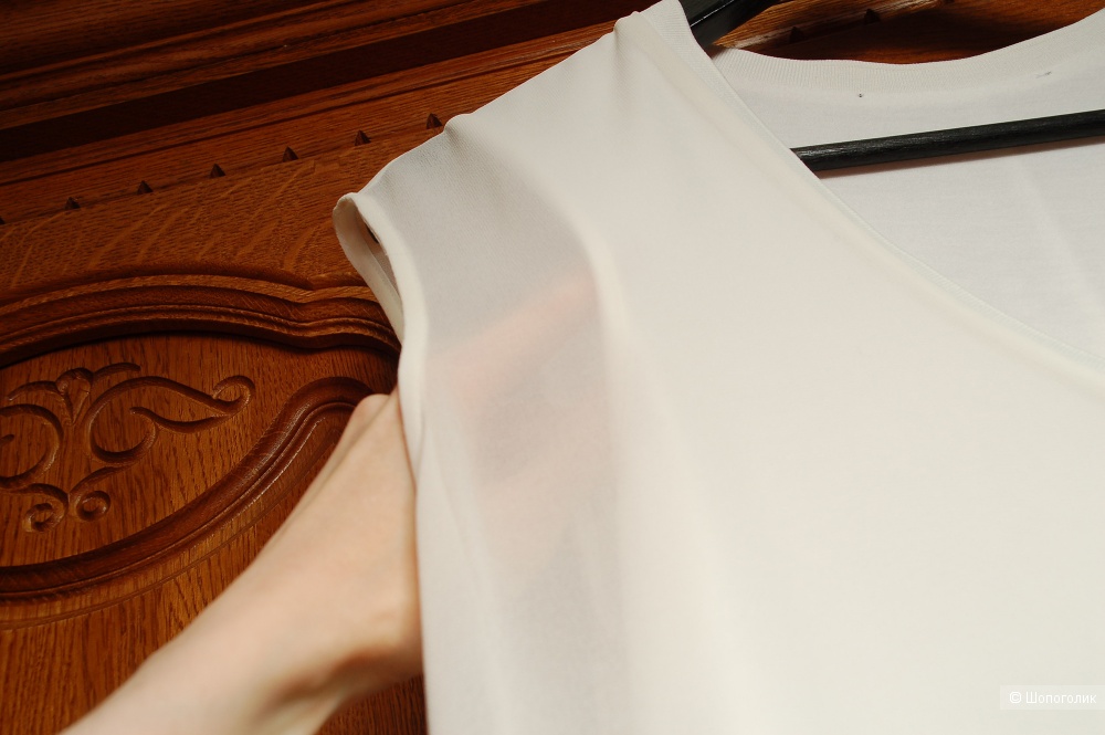 Свободная белая блузка Zara S