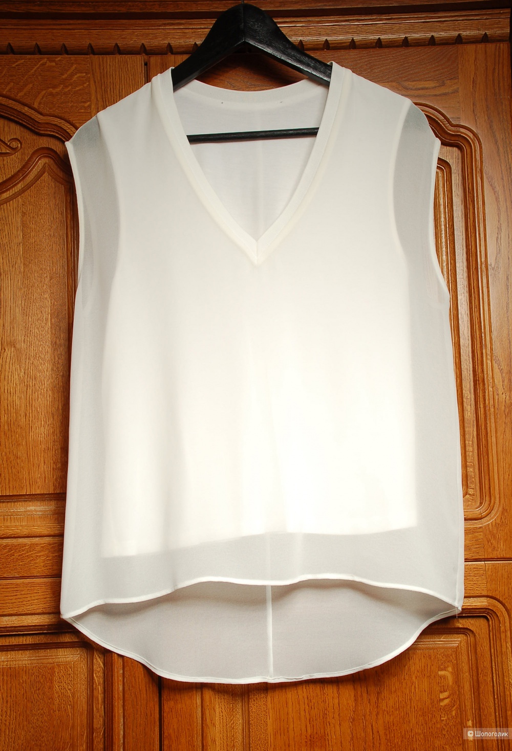 Свободная белая блузка Zara S