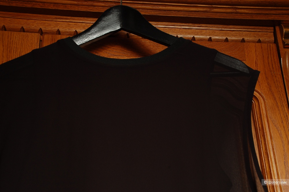 Свободная черная блузка Zara XS
