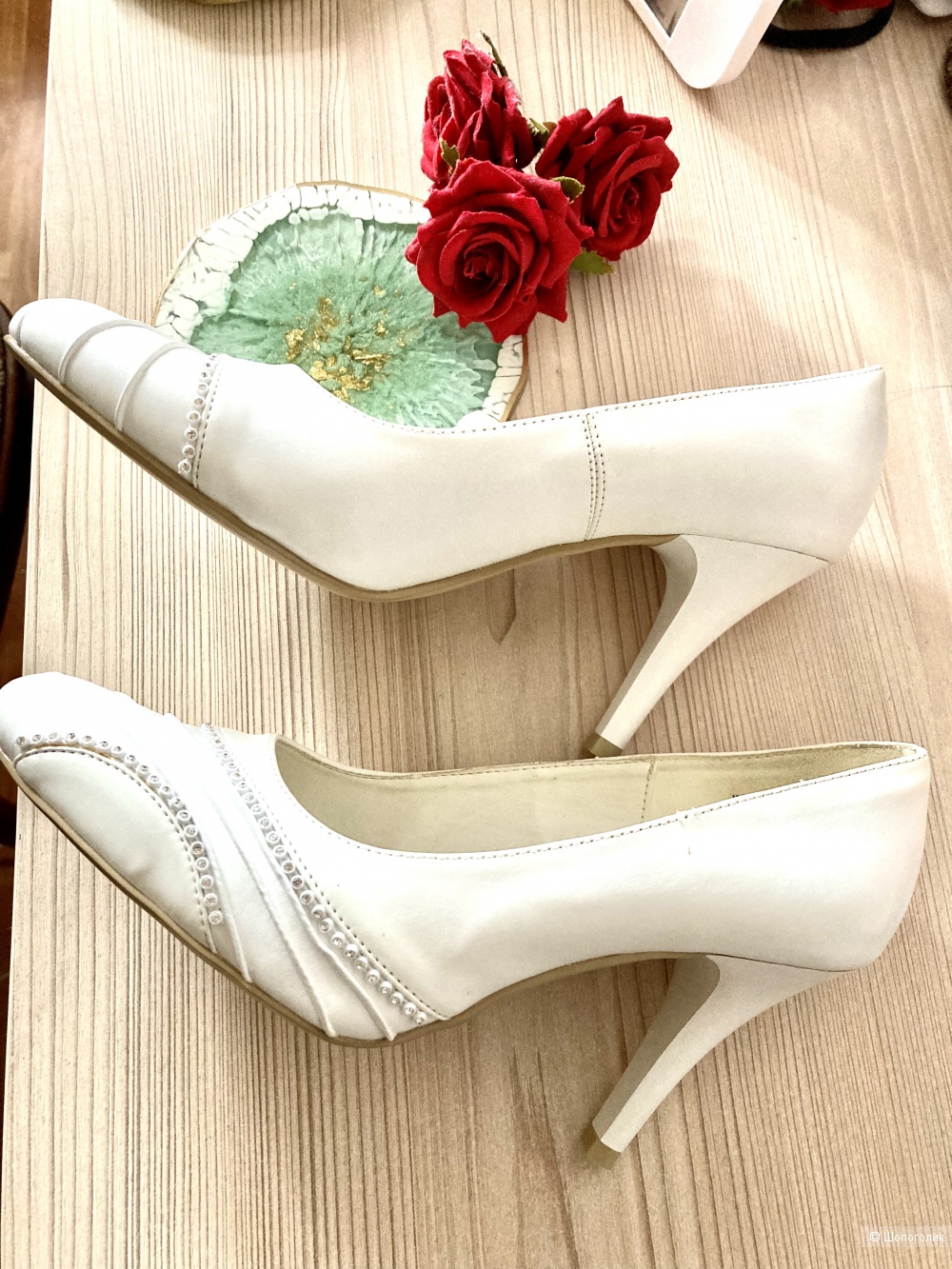 Туфли свадебные женские, Koroleva, 38 размер