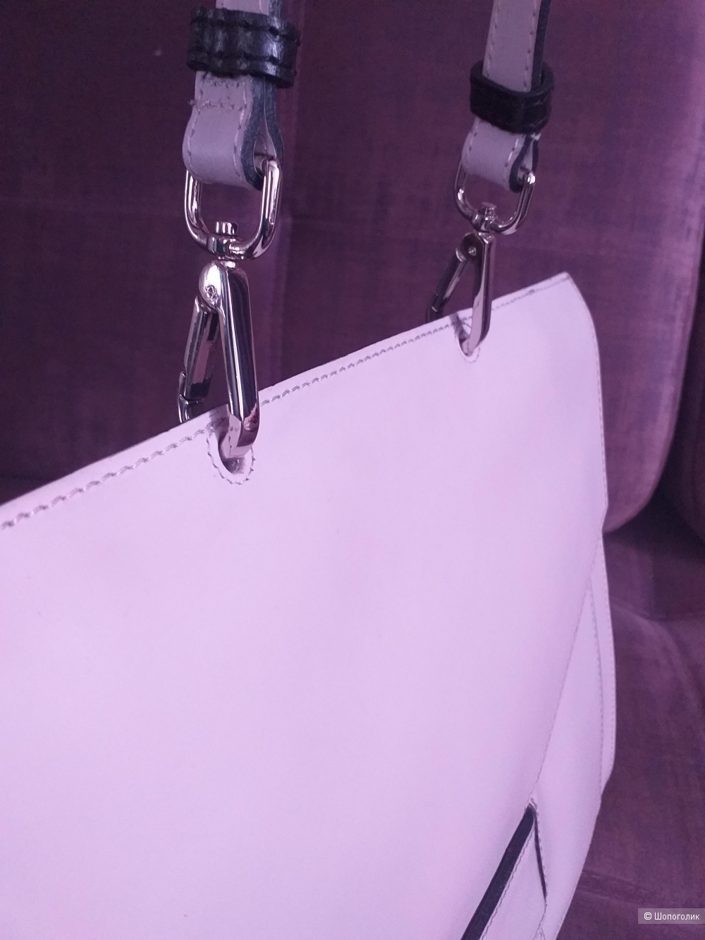 Кожаная сумка-портфель ASOS, размер one size
