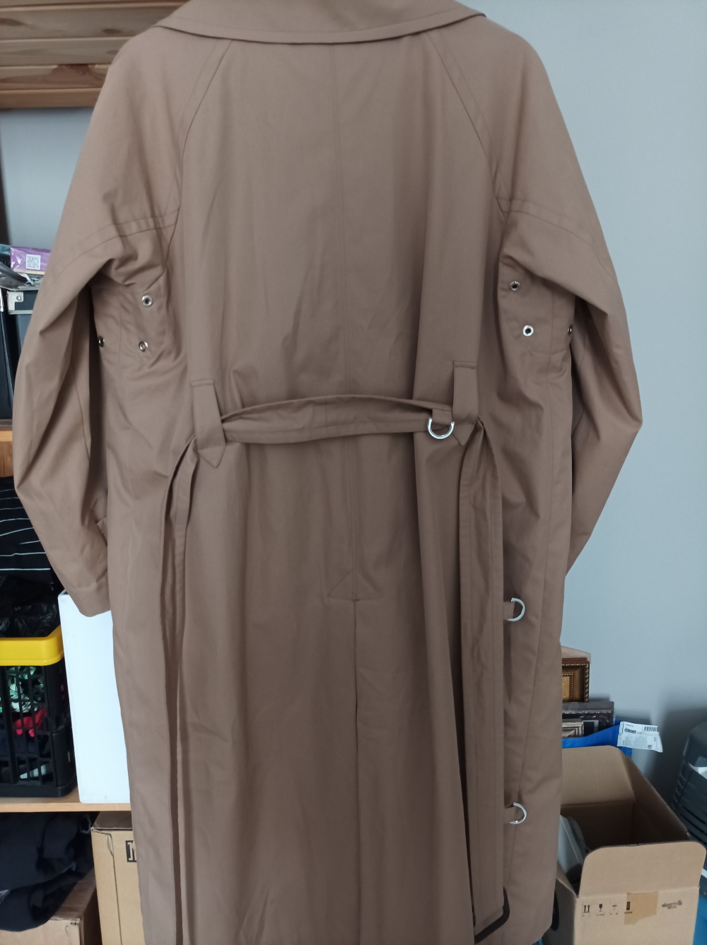 Тренч Max Mara cube, размер it 38