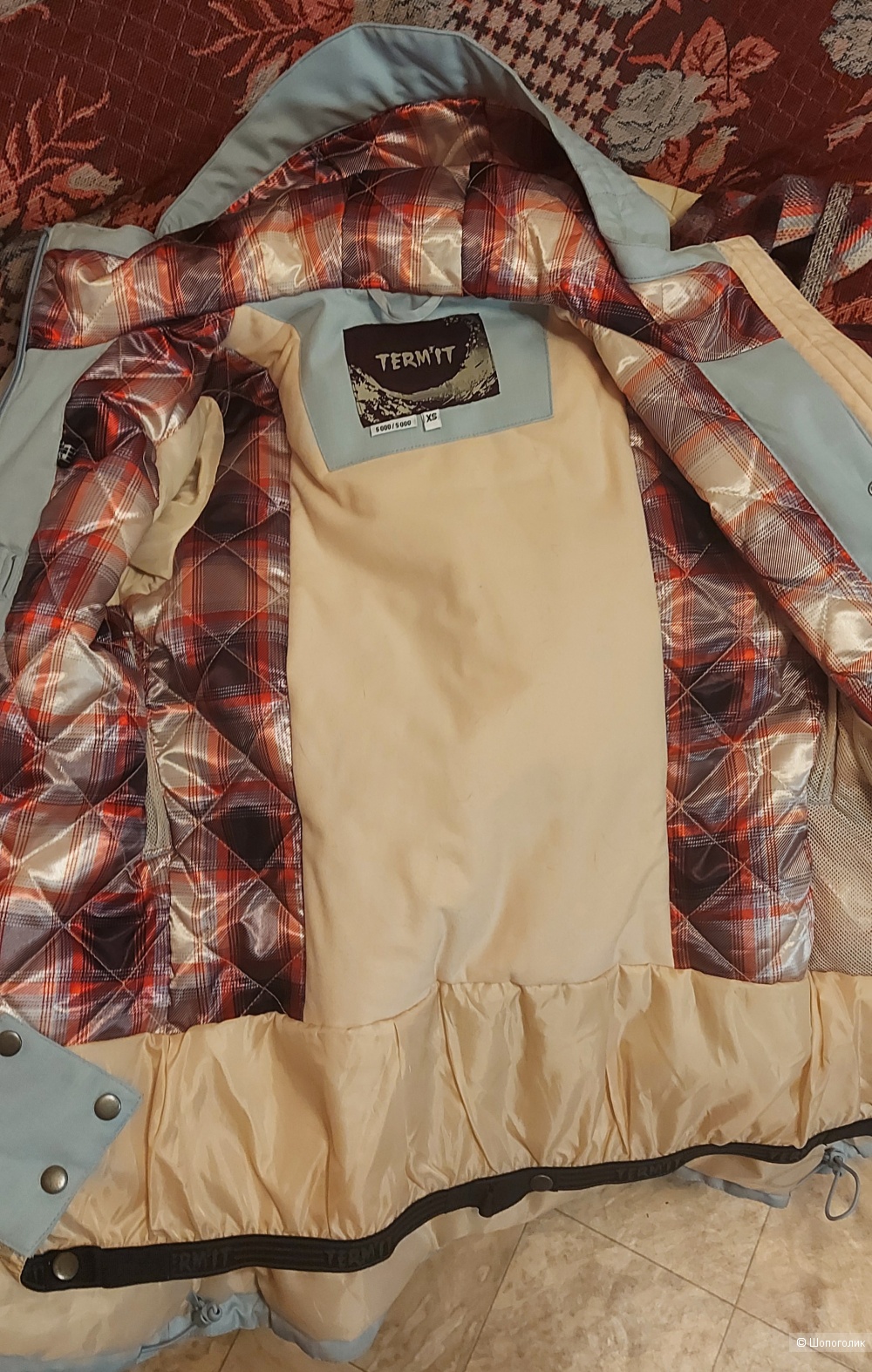 Горнолыжный костюм (куртка и брюки) Termit, XS размер