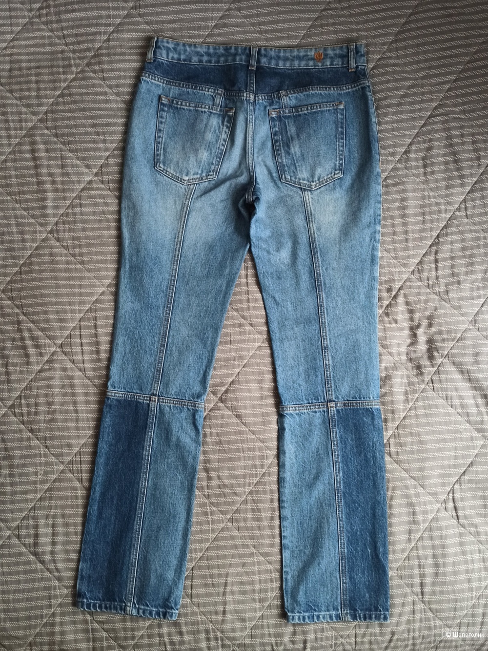 Двухцветные джинсы Alexander McQueen 42IT