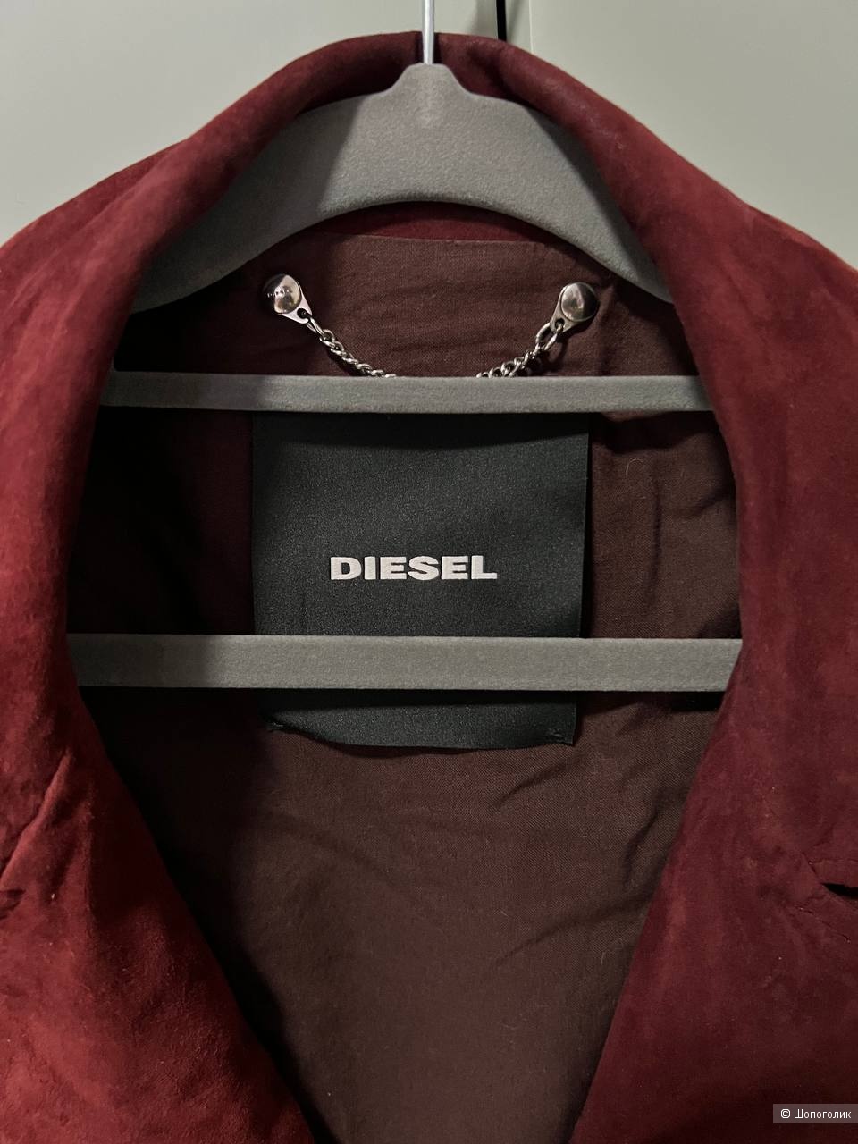 DIESEL куртка кожаная /косуха. р. S