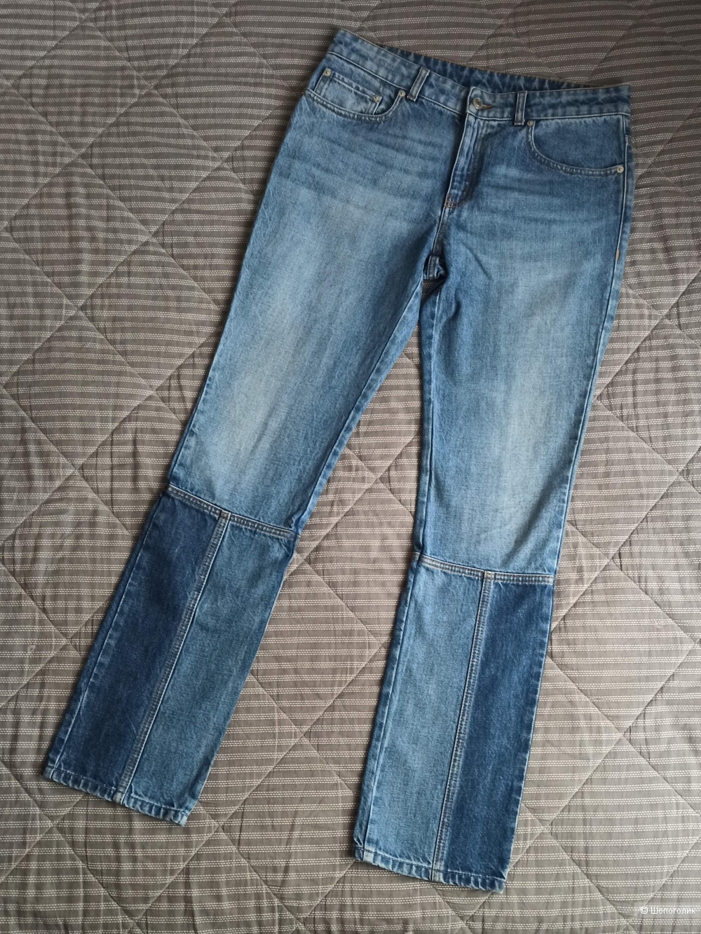 Двухцветные джинсы Alexander McQueen 42IT