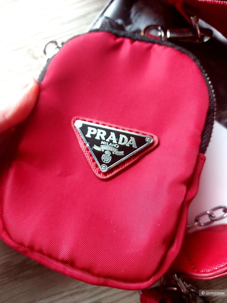 Сумка Prada Re-Edition Копия, размер 23*12, 9*12