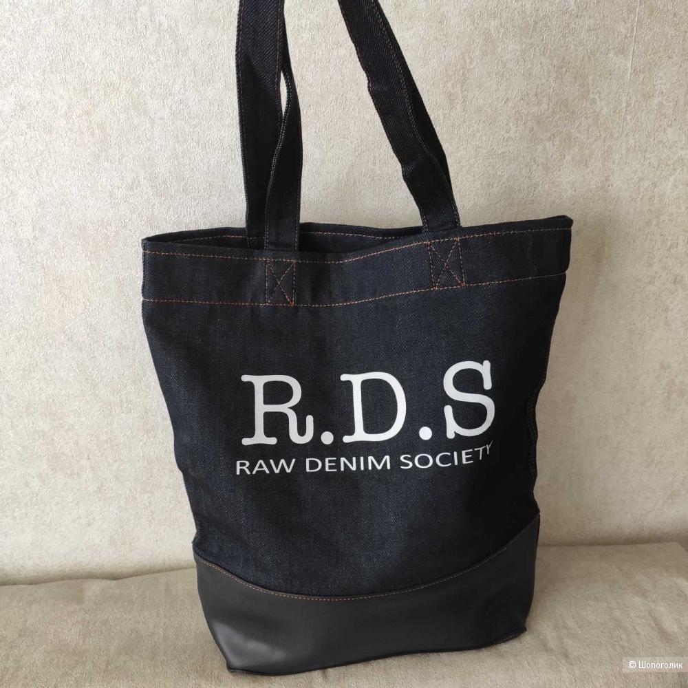 Сумка шоппер Selected R.D.S Raw Denim society, 41x41x13.5