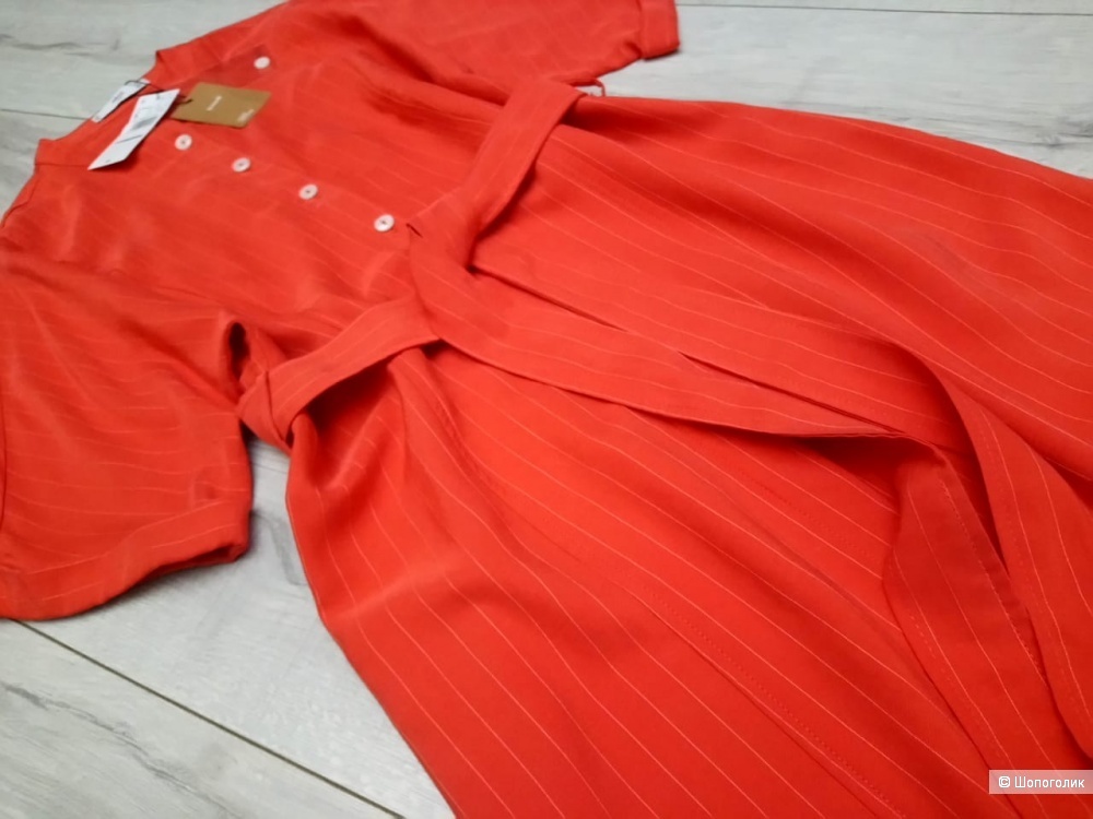 Платье-рубашка из лиоцелла mango, размер S