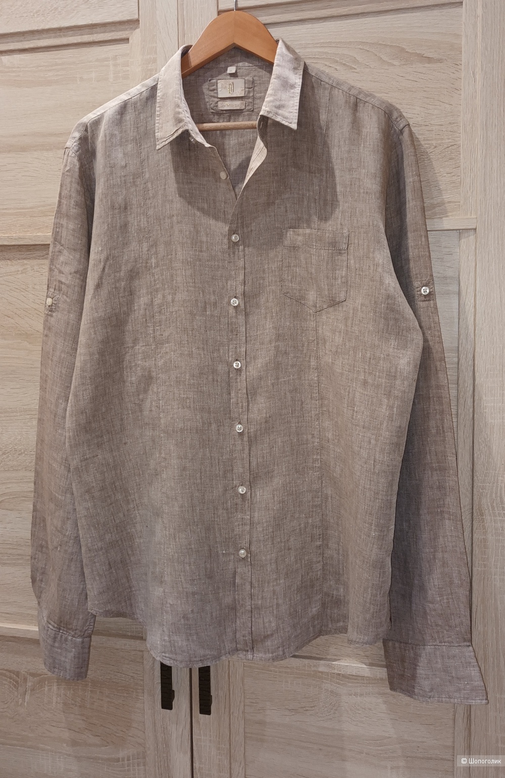 Льняная рубашка Premium Linen/L-XL