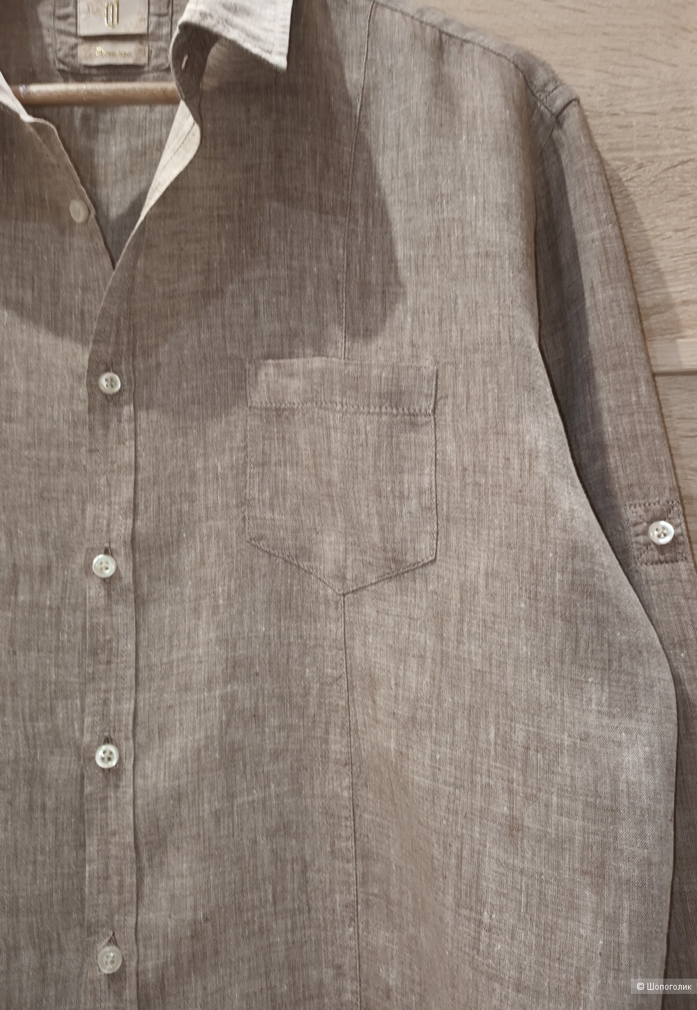 Льняная рубашка Premium Linen/L-XL